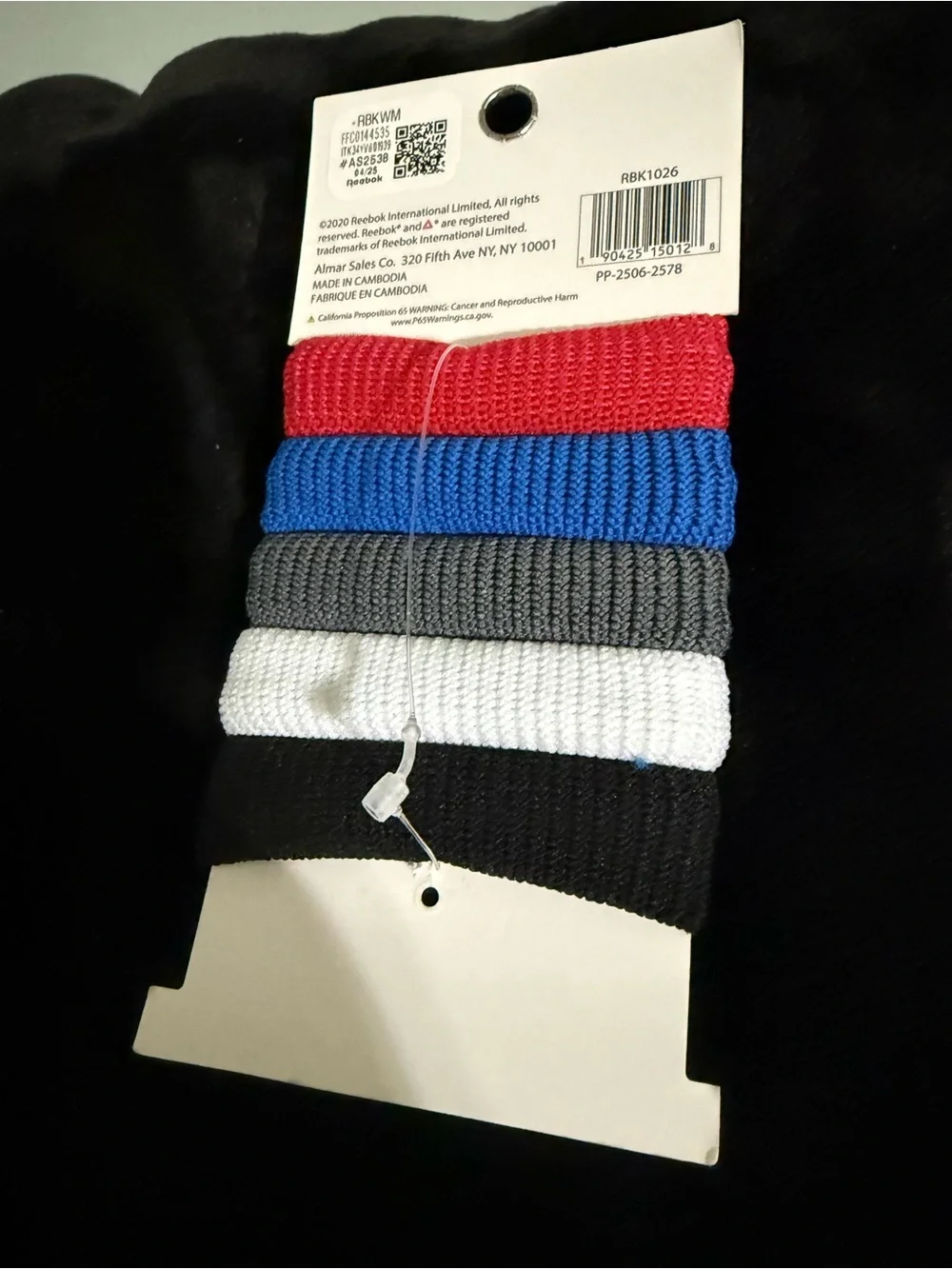 Reebok ponytail holder multicolor #gym #fitness